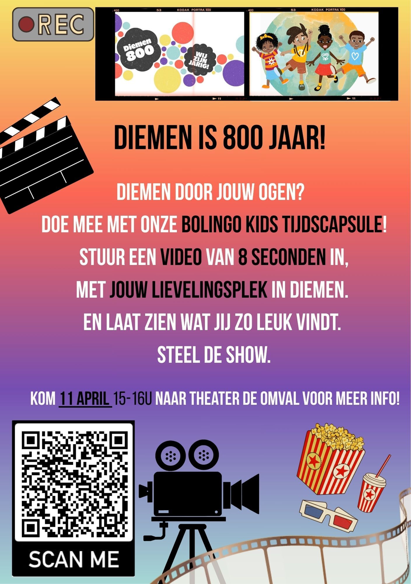 Flyer Bolingo Kids TijdscapsuleDiemen800_1 A5 printfinal