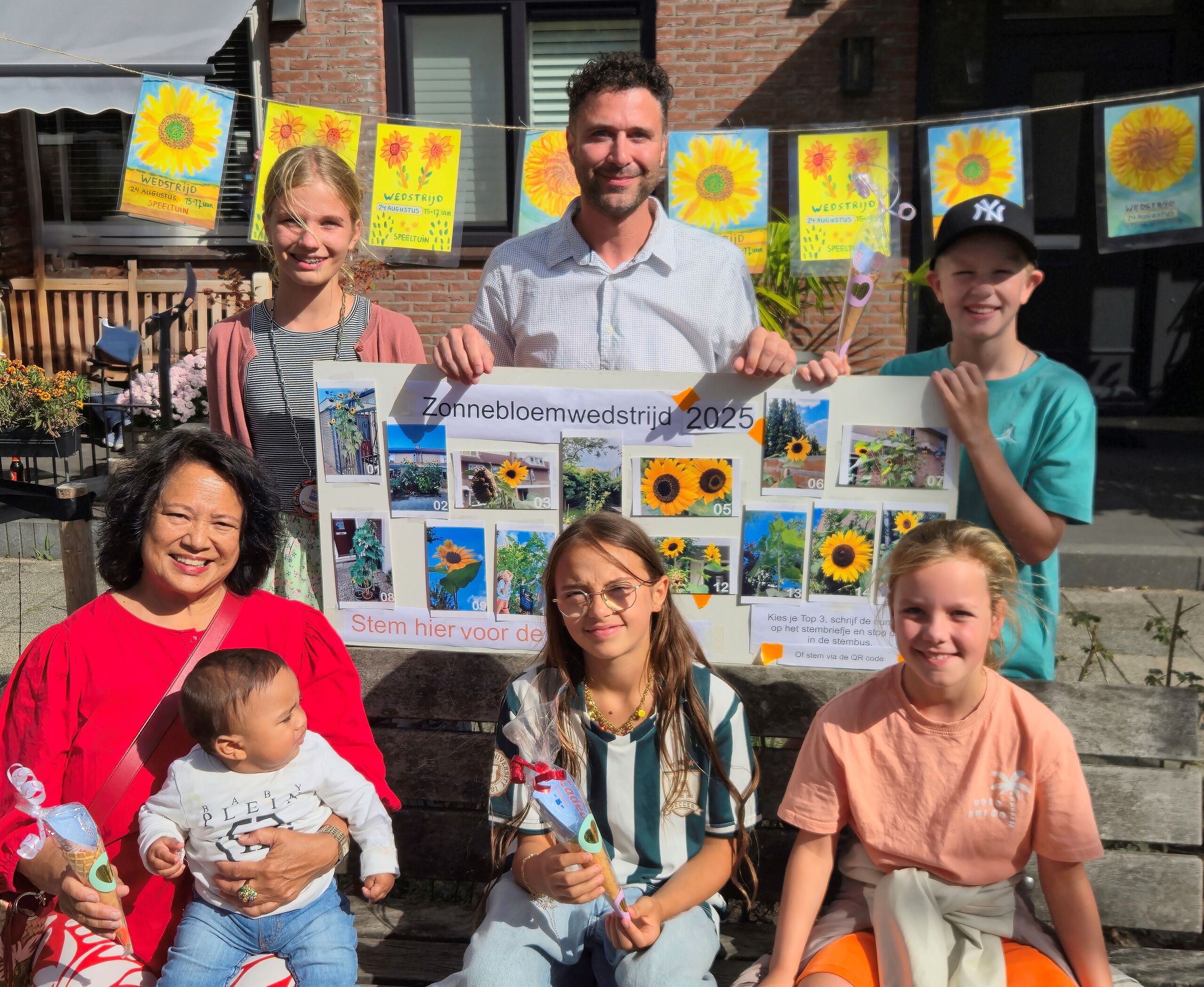 Zonnebloemwedstrijd 2025