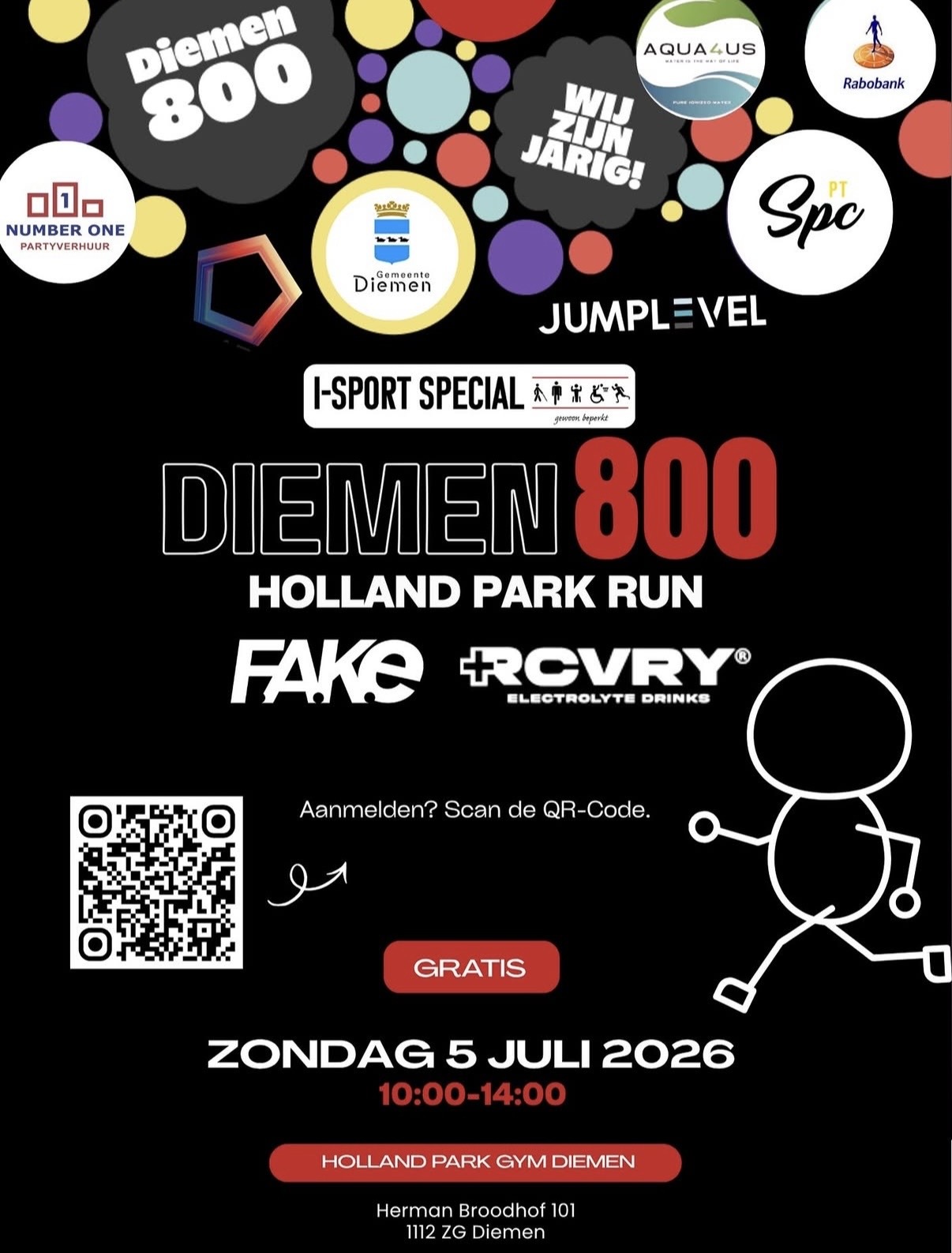 Poster HollandParkRun