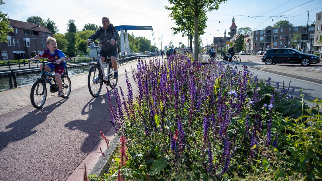 Fietsen 'Dwars door Diemen route'